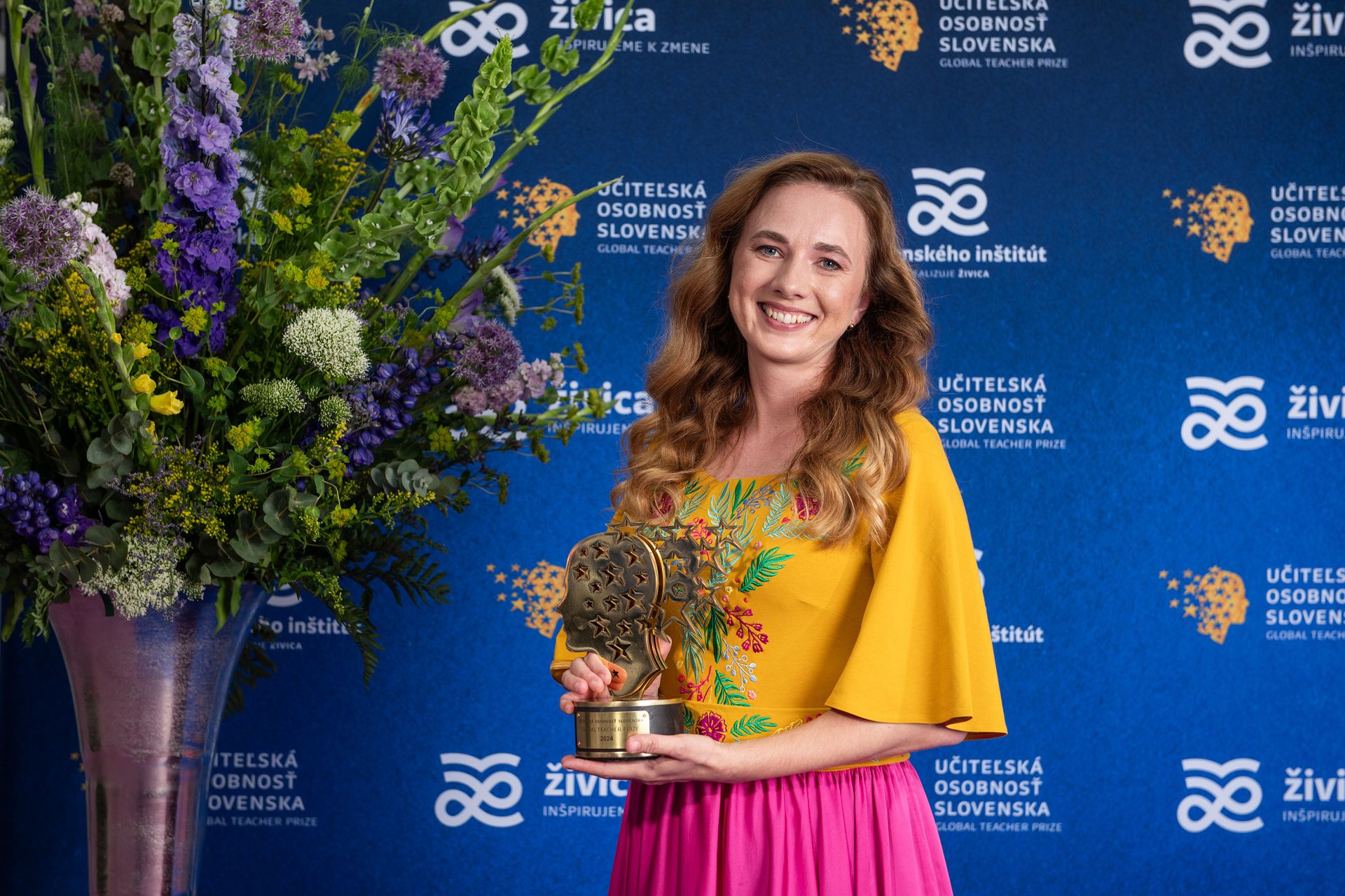 Učiteľská osobnosť Slovenska 2024 - Alena Rapčan Štrompová; autor: CEEV Živica a Komenského inštitút Učiteľská osobnosť Slovenska 2024 - Alena Rapčan Štrompová; autor: CEEV Živica a Komenského inštitút